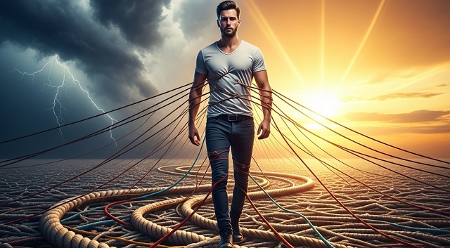 Homem dívidas reflexões